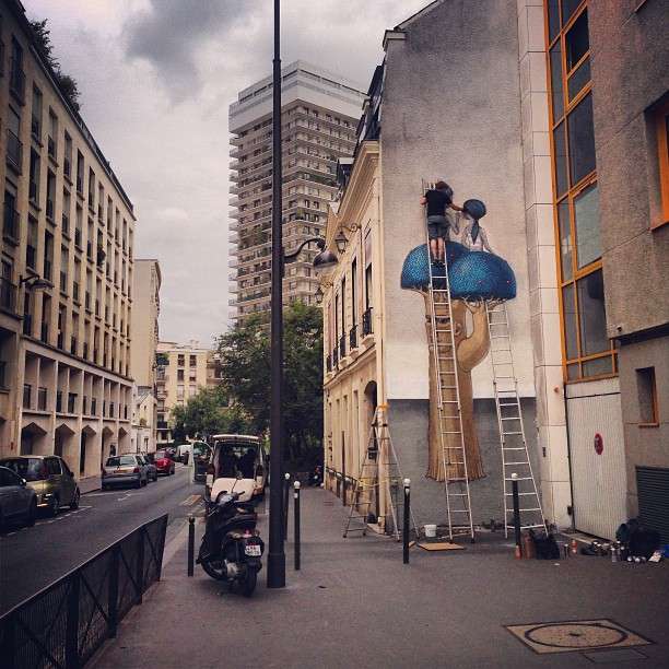 Seth globepainter’s art in Paris