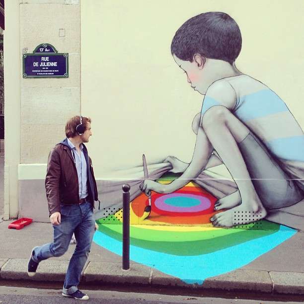 Seth globepainter’s art in Paris 