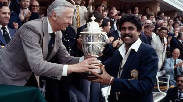 Kapil Dev accepts ICC world cup in 1983 