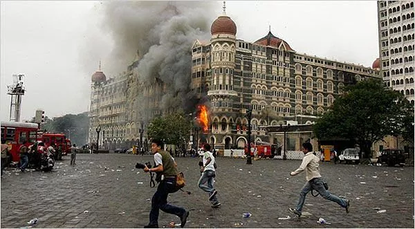 Taj Mahal Hotel during Mumbai attack