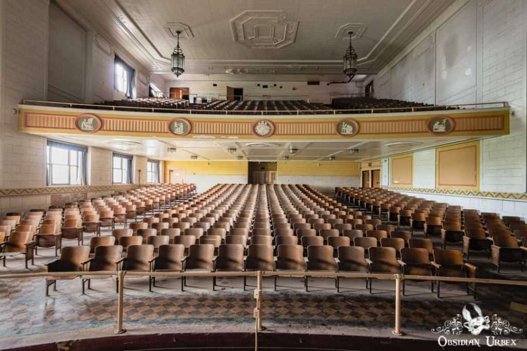Abandoned Trade School Auditorium In The US