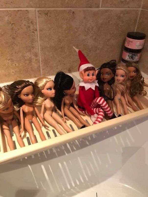 bad elf ideas, elf on the shelf ideas,elf ideas,easy elf on the shelf ideas