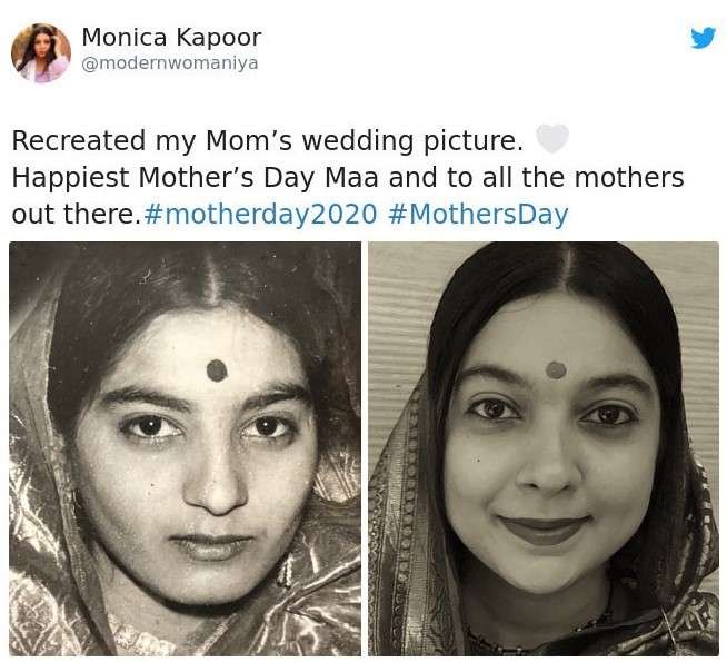 daughters are recreating their moms pictures