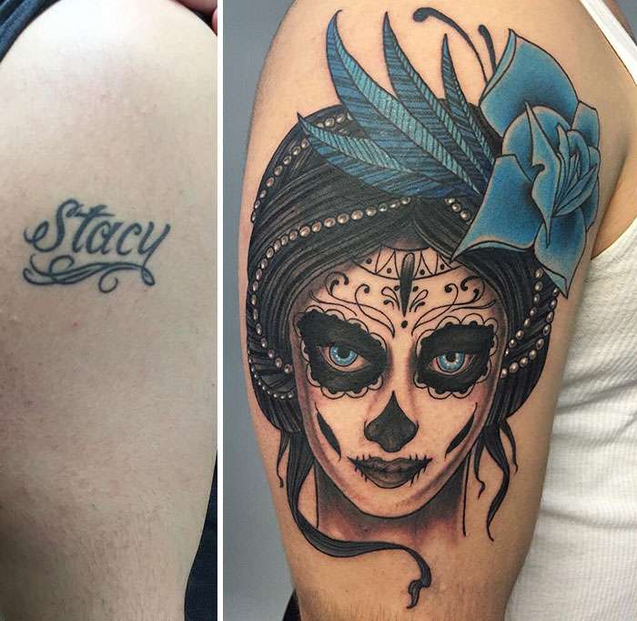 cover up tattoo ideas for names