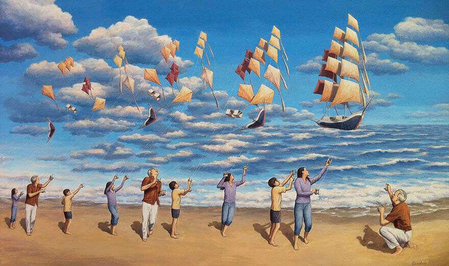 illusion paintings