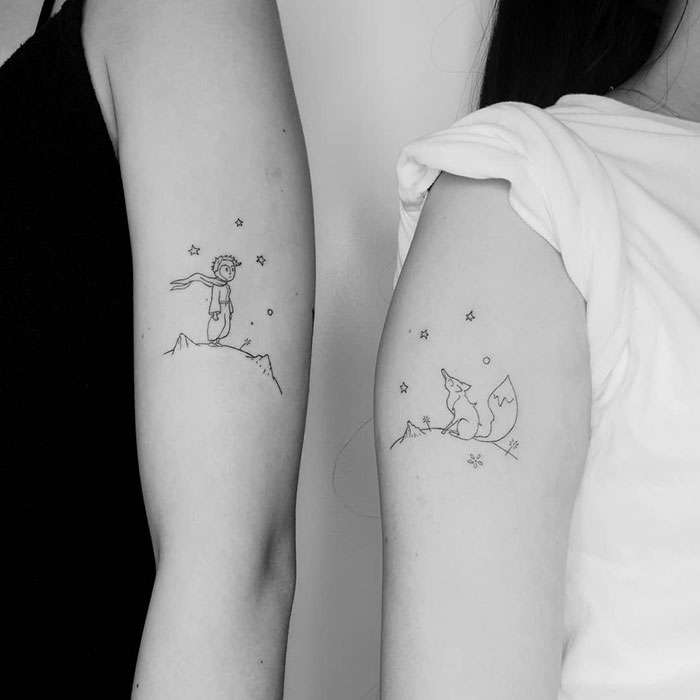 moon and stars tattoo,simple hand tattoos,cool small tattoos,cousin tattoos,small heart tattoos,finger tattoo ideas