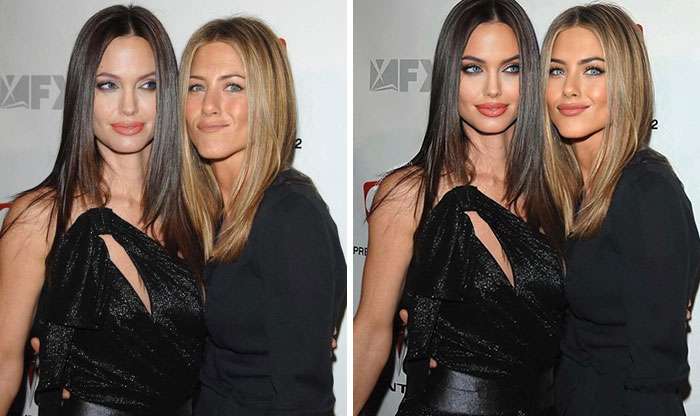 Angelina Jolie And Jennifer Aniston