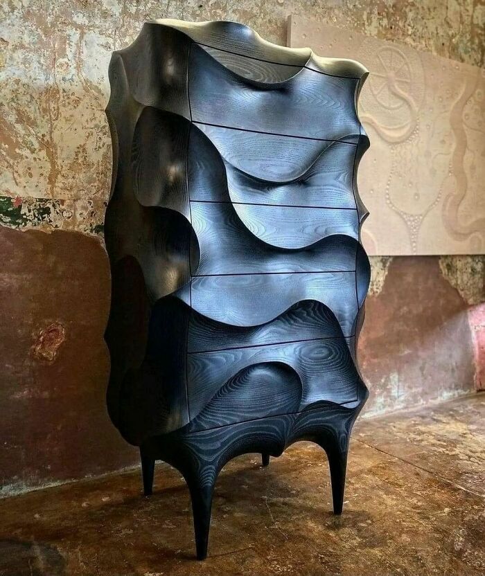 Cabinet design by Caleb Woodard Furniture
